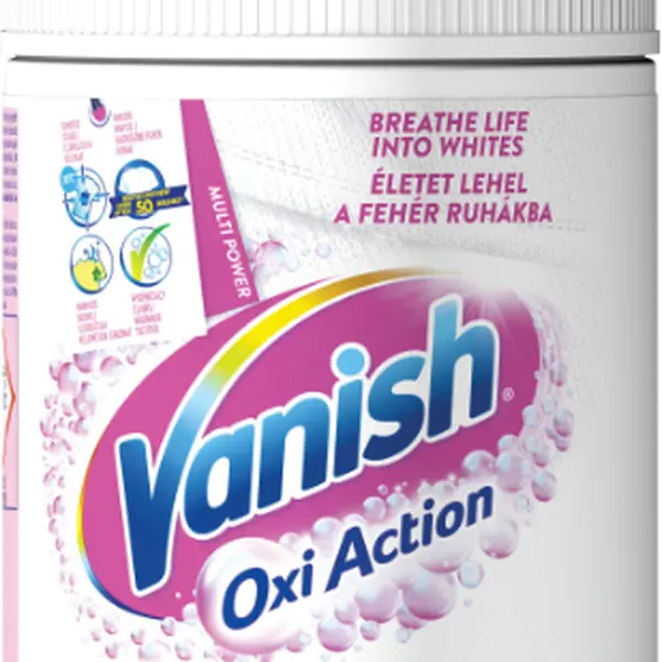 VANISH Oxi Action Prášek na bělení a odstranění skvrn 470 g