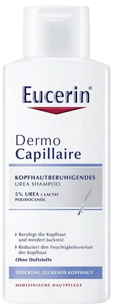 EUCERIN DermoCapillaire UREA 5% Šampon na vlasy 250 ml