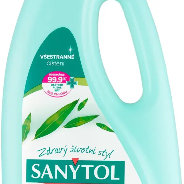 SANYTOL Clean dezinfekce čistič podlahy a plochy eukalyptus 1 l