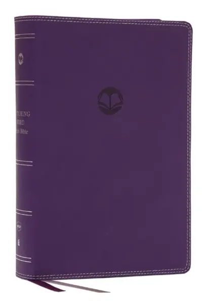 Enduring Word Study Bible: Pastoral Commentary from Every Chapter of the Bible (NKJV, Purple Leathersoft, Red Letter, Comfort Print, Thumb Indexed)