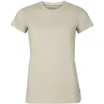 NAX DOLLA Dámské bavlněné triko, béžová, velikost
