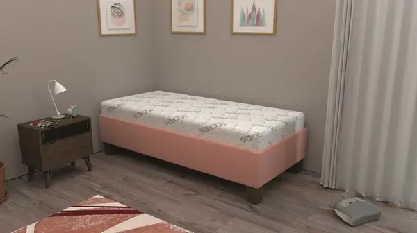 Postel Fatima Rozměr: 90 x 200 cm, Matrace: Bez matrace, látka: Solar 23