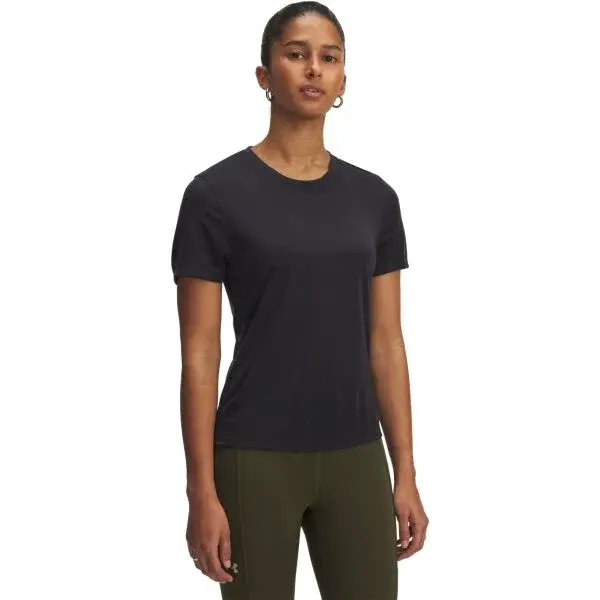 Under Armour LAUNCH JACQUARD Dámské tričko, černá, velikost S