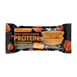 NUTRY NUTS Proteinové košíčky - slaný karamel s arašídovým máslem 2 x 21 g