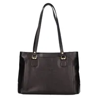 Dámská kožená kabelka Hexagona Marionet - černá