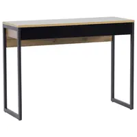 MID.YOU PSACÍ STŮL, černá, barvy dubu, 101.6/76/40 cm