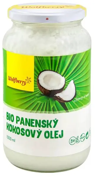 WOLFBERRY Panenský kokosový olej BIO 1000 ml