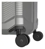 Skořepinový palubní kufr Travelite Millennium S Silver