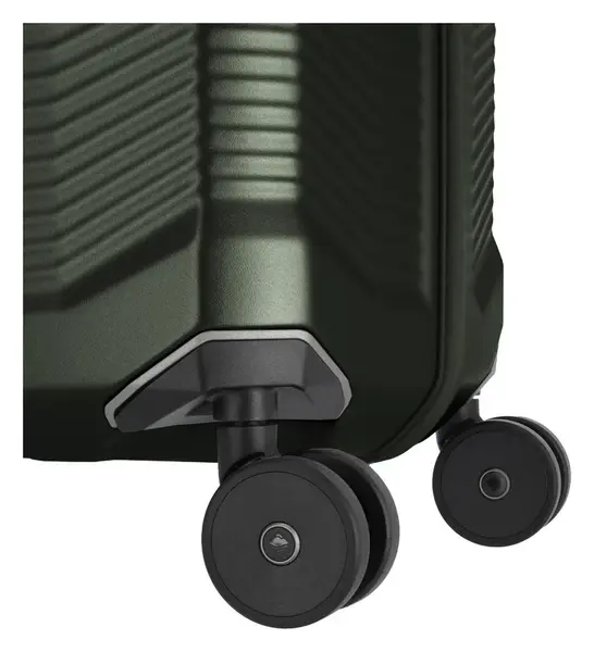 Velký skořepinový kufr Travelite Millennium L Pine Green