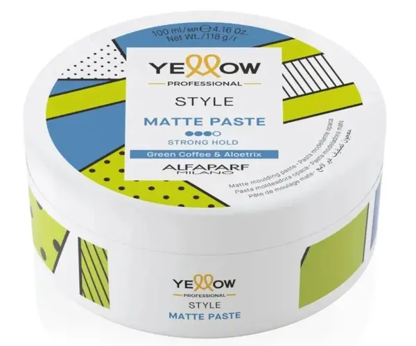 Texturizační pasta s matným efektem a silnou fixací Yellow Professional Style Matte Paste - 100 ml + dárek zdarma