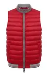 Červená pánská vesta Herno