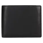 Pánská kožená peněženka Richhoff Kevin - černá
