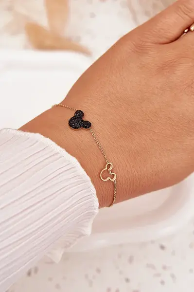 Náramek Boto z nerezavějící oceli Mickey Mouse