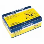 Špendlíky barevné 33mm, balení 100ks