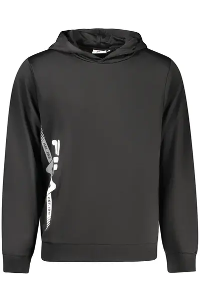 Čierna mikina FILA s kapucňou
