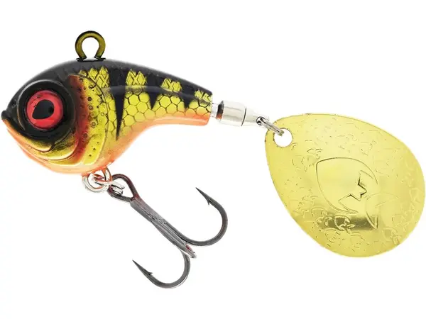 Westin nástraha dropbite tail spin jig bling perch- 3,7 cm 22 g