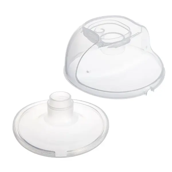 CANPOL BABIES Trychtýř náhradní silikonový 24mm a zásobník na mléko k odsávačce mateřského mléka Sma
