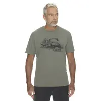 Bushman Pánské tričko Dakar, khaki XL