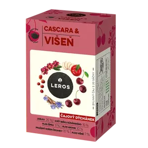 Leros Čajový dýchánek Cascara&višeň 20x2 g