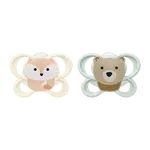 NUK cumlík Perfect Match AIR FOX/BEAR 0-2m