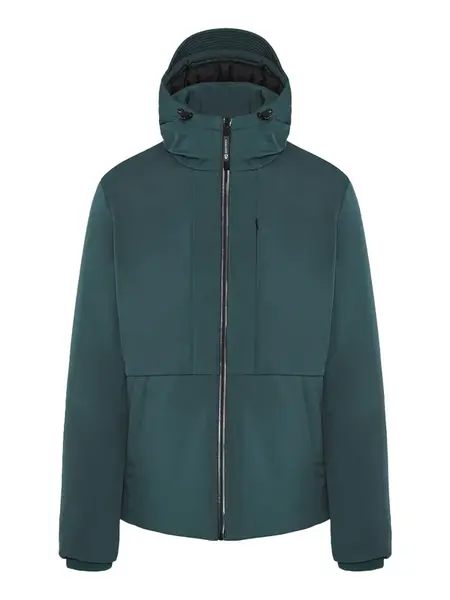 Funky Buddha Zimná bunda  petrolejová