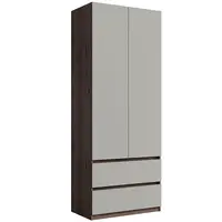 Skriňa Madison 2D2SZ 22 sivý/orech elegant