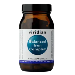 VIRIDIAN Balanced Iron Complex 90 kapslí