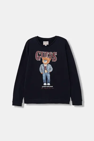 Dětská bavlněná mikina Guess