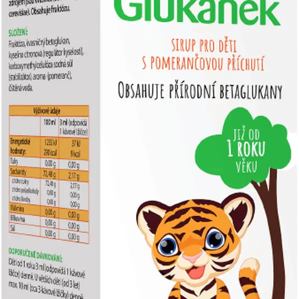 BETAGLUKAN Glukánek sirup pro děti 150 ml