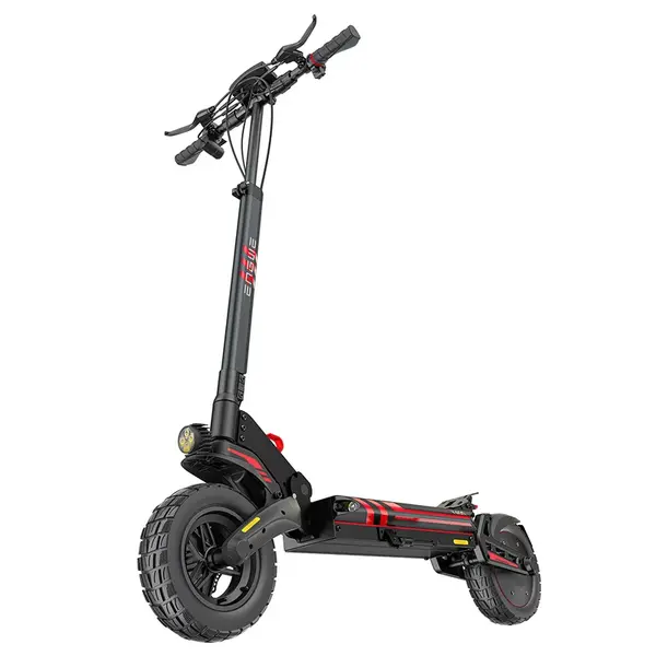 ENGWE Y400 Electric Scooter 500W 48V 13.5Ah 45km/h Black Red