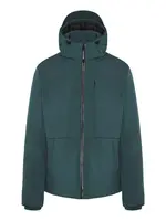 Funky Buddha Zimná bunda  petrolejová