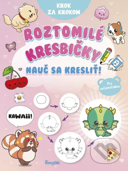 Krok za krokom: Roztomilé kresbičky - kniha z kategorie Kreslení