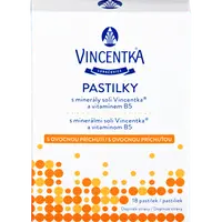 VINCENTKA pastilky ovocné 18 pastilek