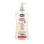 CHICCO Šampon micelární na vlasy a tělo s dávkovačem Baby Moments Sensitive 94% přírod. složek 500 ml