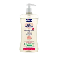 CHICCO Šampon micelární na vlasy a tělo s dávkovačem Baby Moments Sensitive 94% přírod. složek 500 ml
