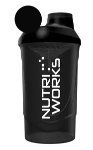 NUTRIWORKS Šejkr černý 600 ml