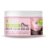 Vitalizujúca maska na vlasy VEGE SALAD s kakaom, ružou a keratínom 350 ml - NATURE OF AGIVA