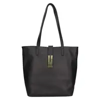 Dámská kožená kabelka Italia Ramira - černá