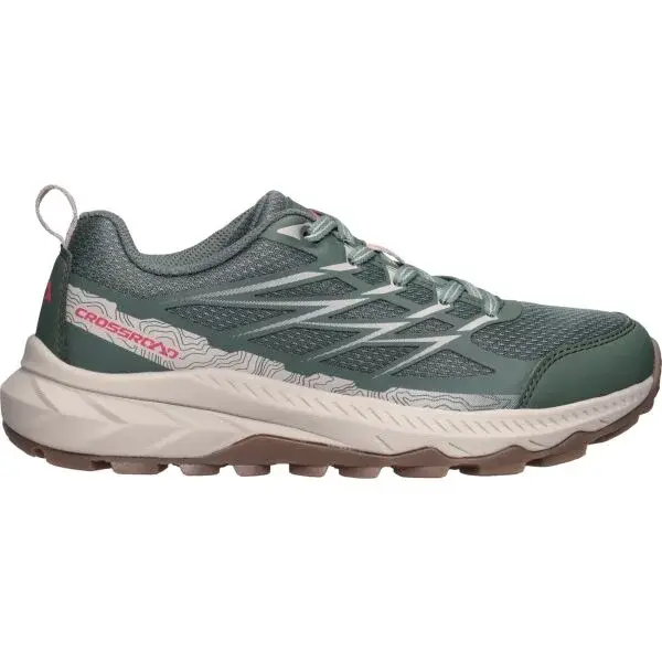 Crossroad TYVO L Dámska trekingová obuv, zelená, veľkosť