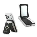 Peneženka se stojanem Guess PU 4G Mirror MagSafe Cardslot, černá