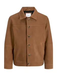 JACK & JONES Prechodná bunda  hnedá