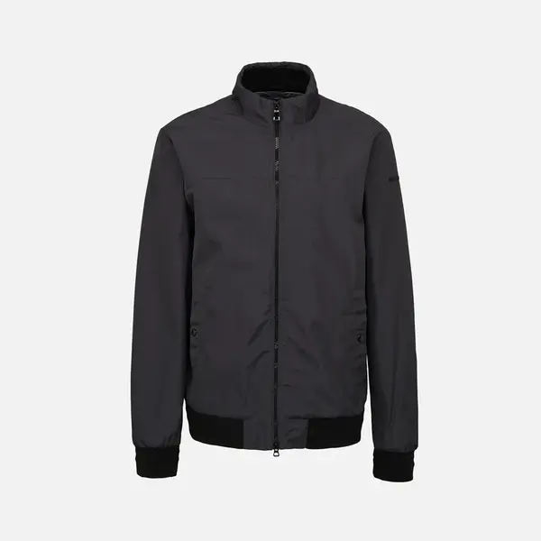 Dark grey men's jacket Geox Vincit - Men