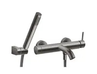 Novaservis Ferro Ciriculus - Vanová baterie s příslušenstvím, gun metal BCK11GM