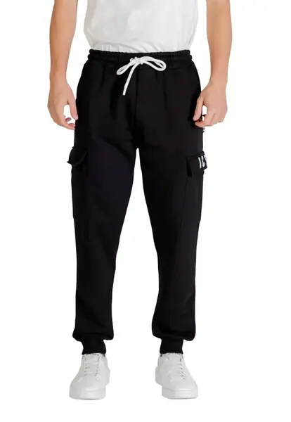 Černé pánské joggers kalhoty Icon