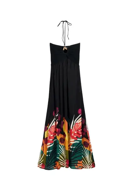 Desigual květinové maxi šaty