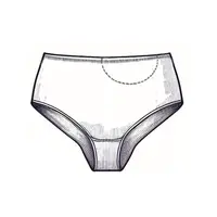 NIKA INTIMA Stomia nohavičky dámske so skrytým vreckom čierne - Veľkosť M - pravý