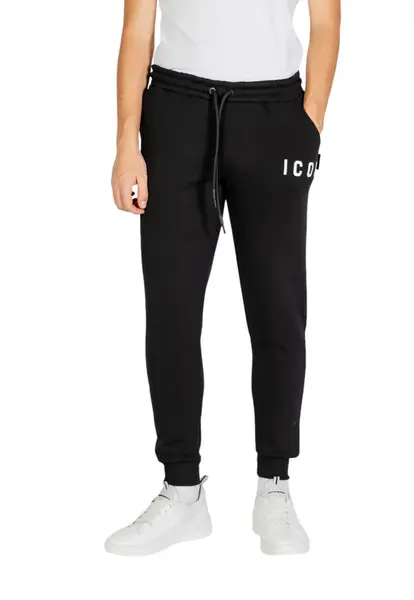 Černé pánské tepláky Icon