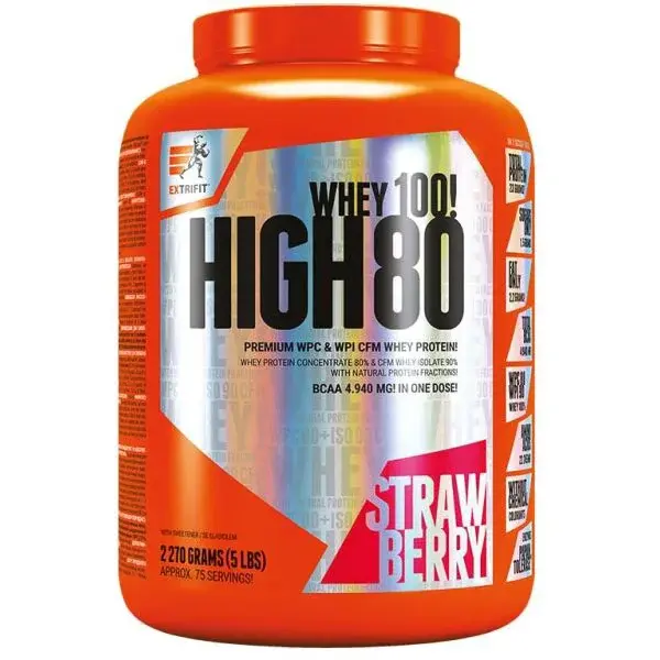 EXTRIFIT HIGH WHEY 80 2270 G Protein, , velikost 2,27 KG