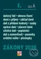 Zákony I A/2026 – Daňové zákony - kniha z kategorie Daně