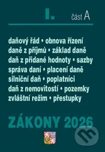 Zákony I A/2026 – Daňové zákony - kniha z kategorie Daně